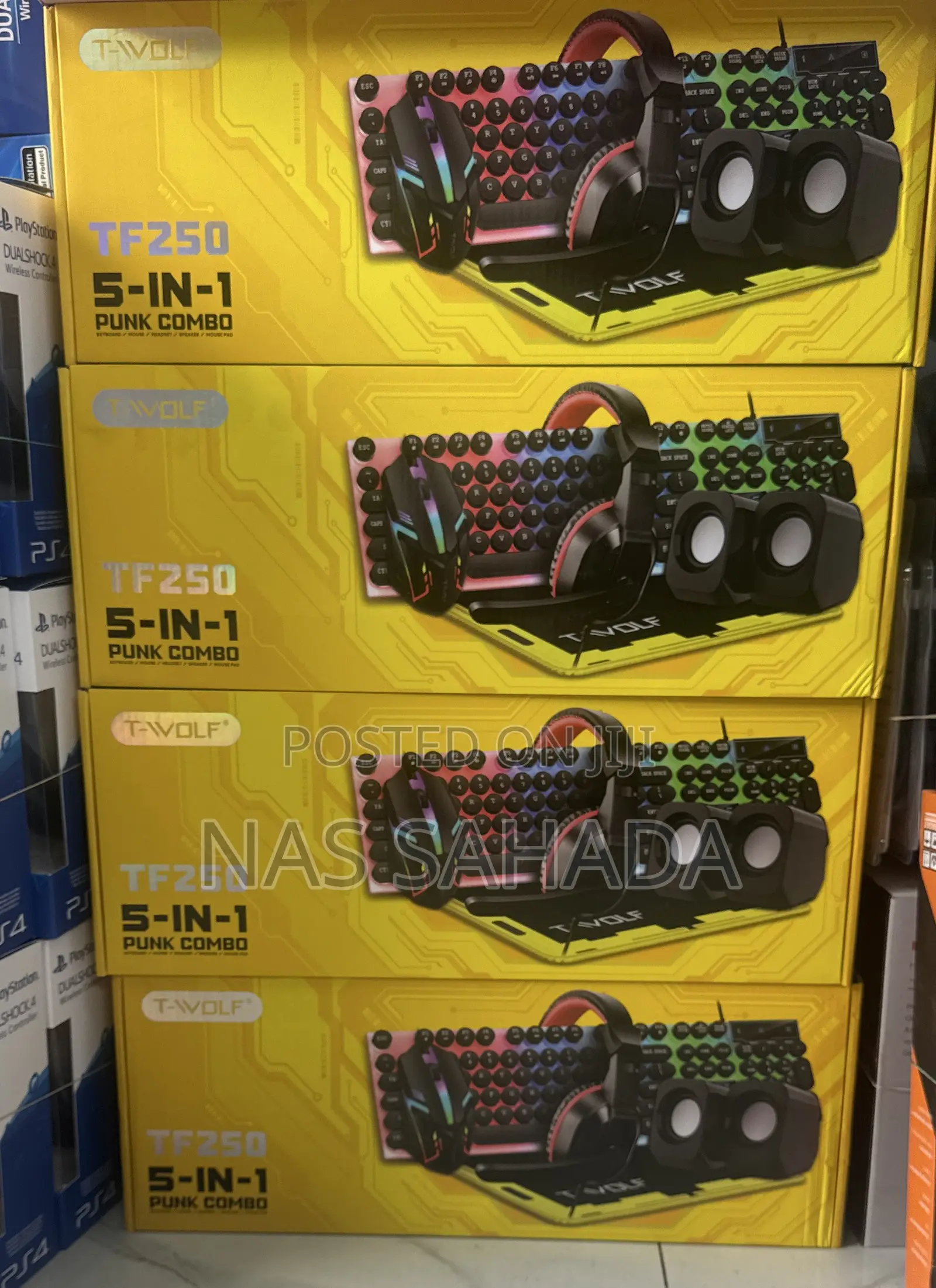 5 in 1 GAMING USB KEYBOARD