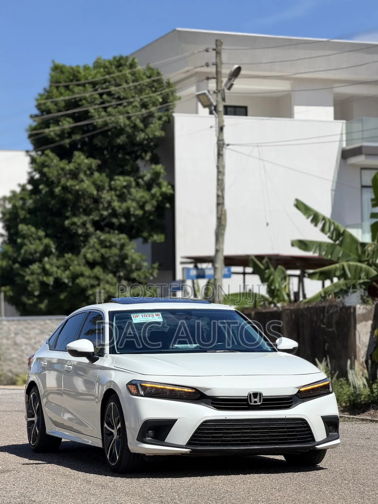 Honda Civic Touring CVT 2024 White
