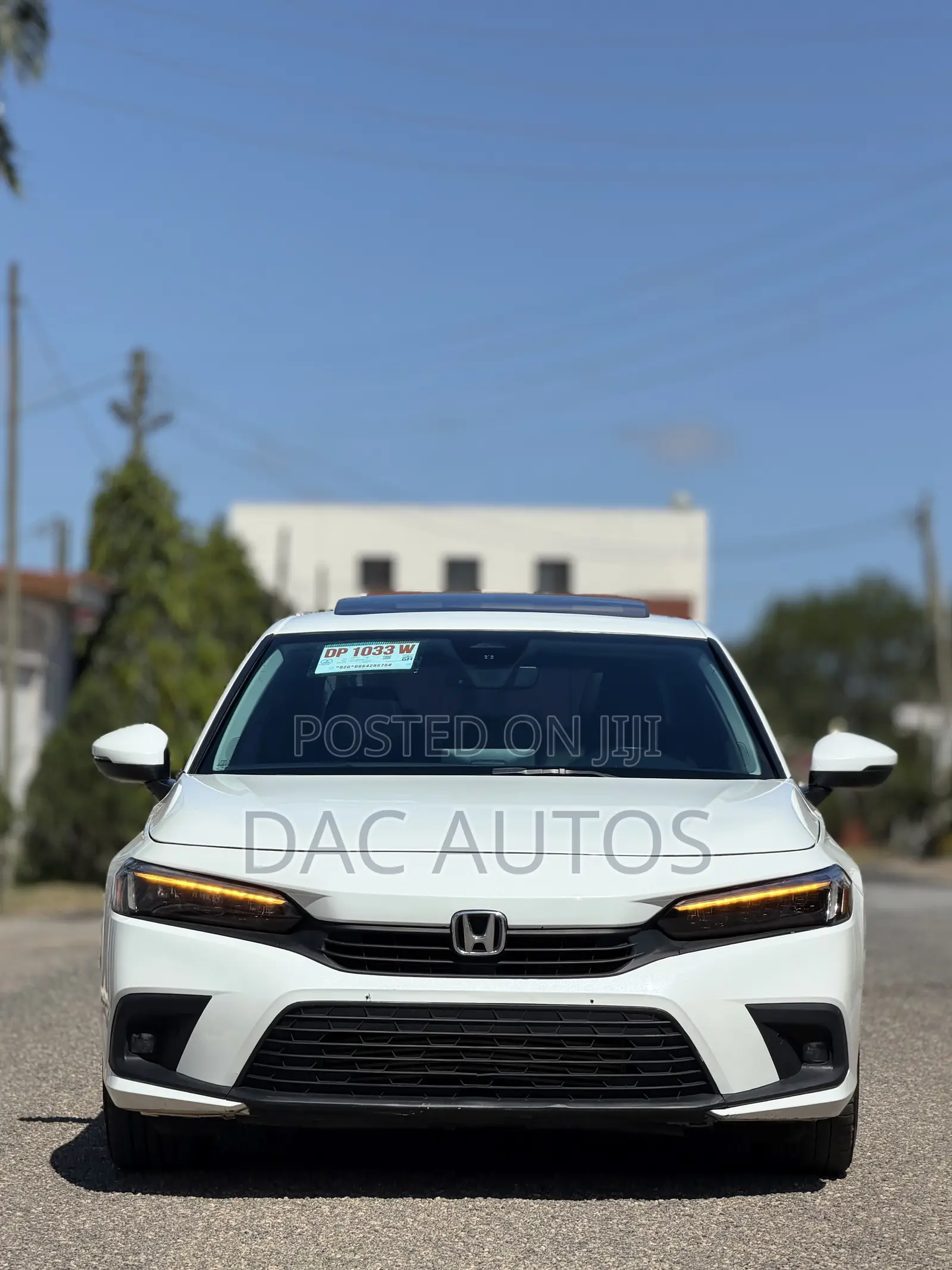 Honda Civic Touring CVT 2024 White