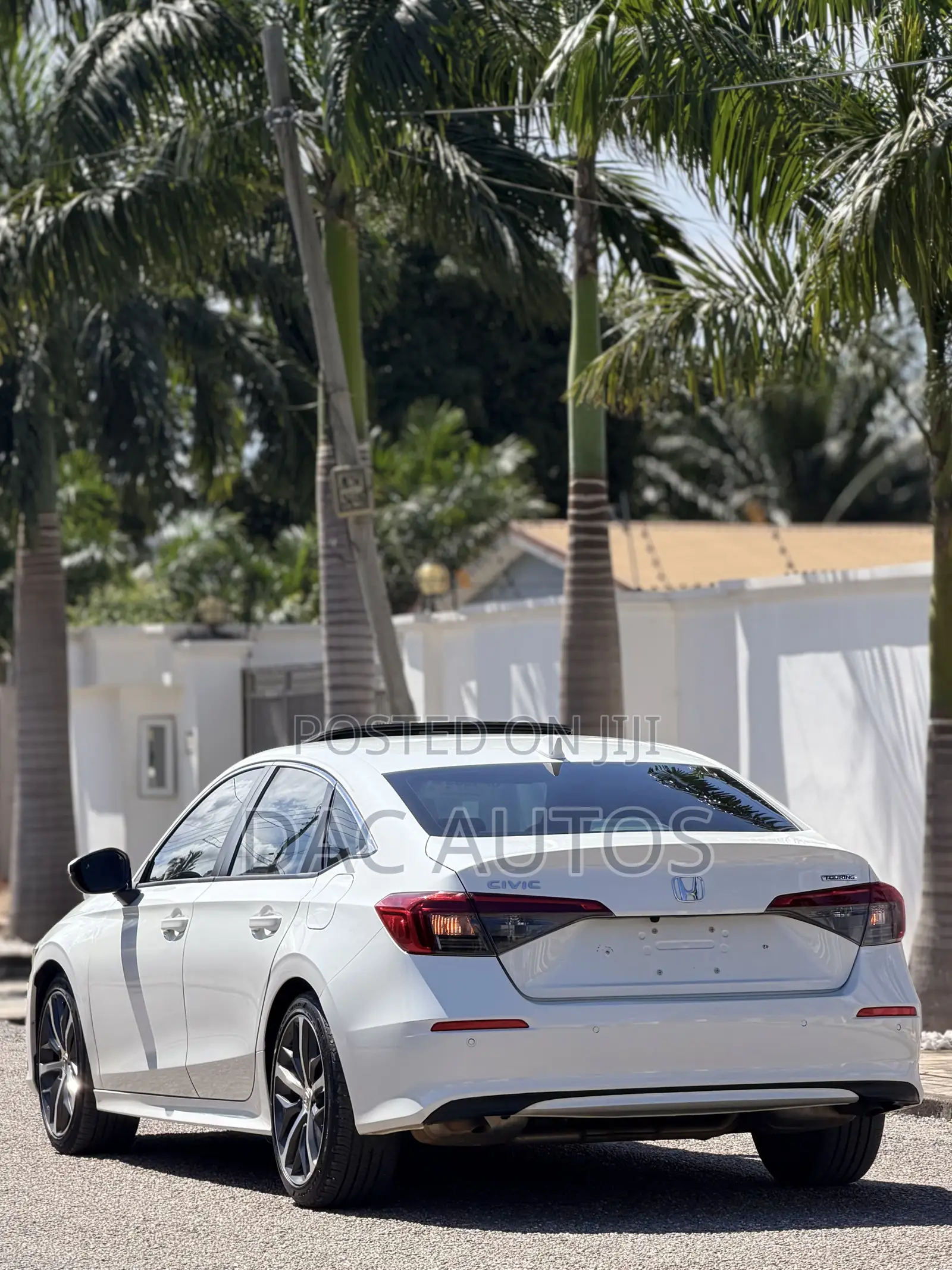 Honda Civic Touring CVT 2024 White