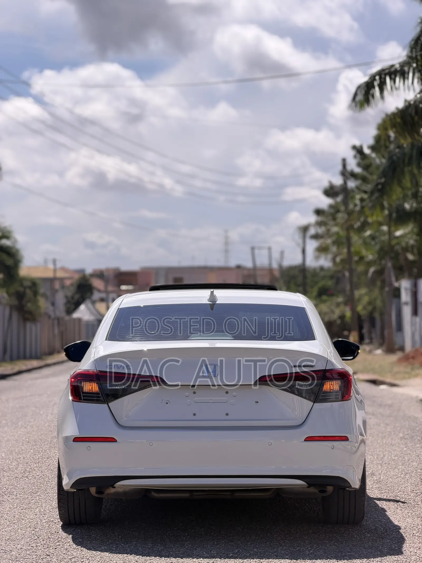 Honda Civic Touring CVT 2024 White