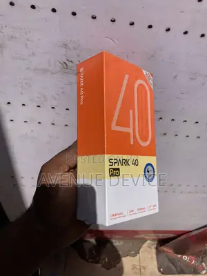 New Tecno Spark 40 Pro 256 GB Black