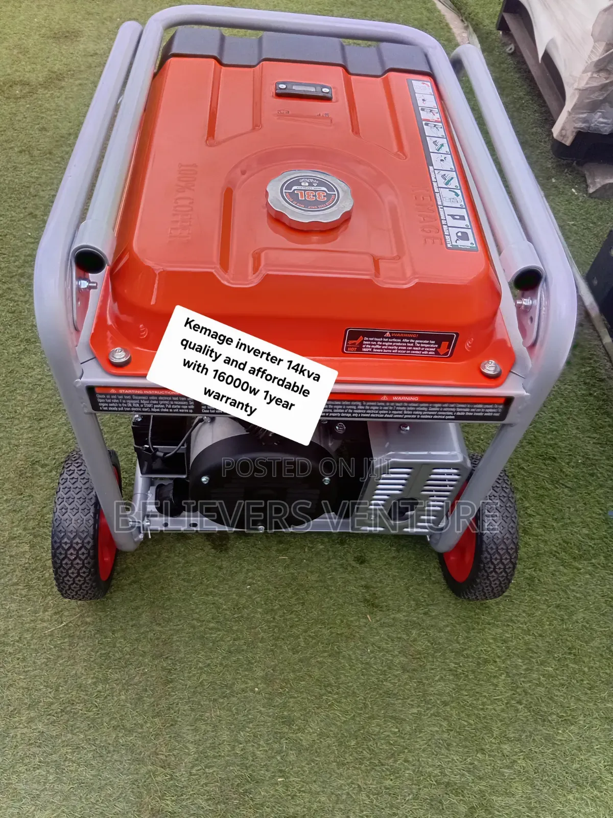 Kemage 14KVA Petrol Generator – Dependable Power When You Need It