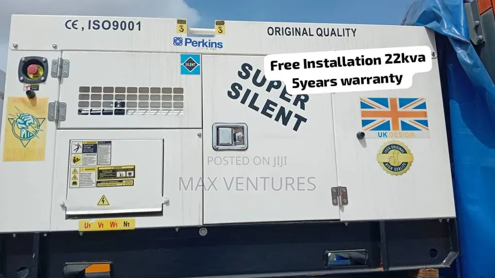 Perkins 22kVA Standby Diesel Power Supply