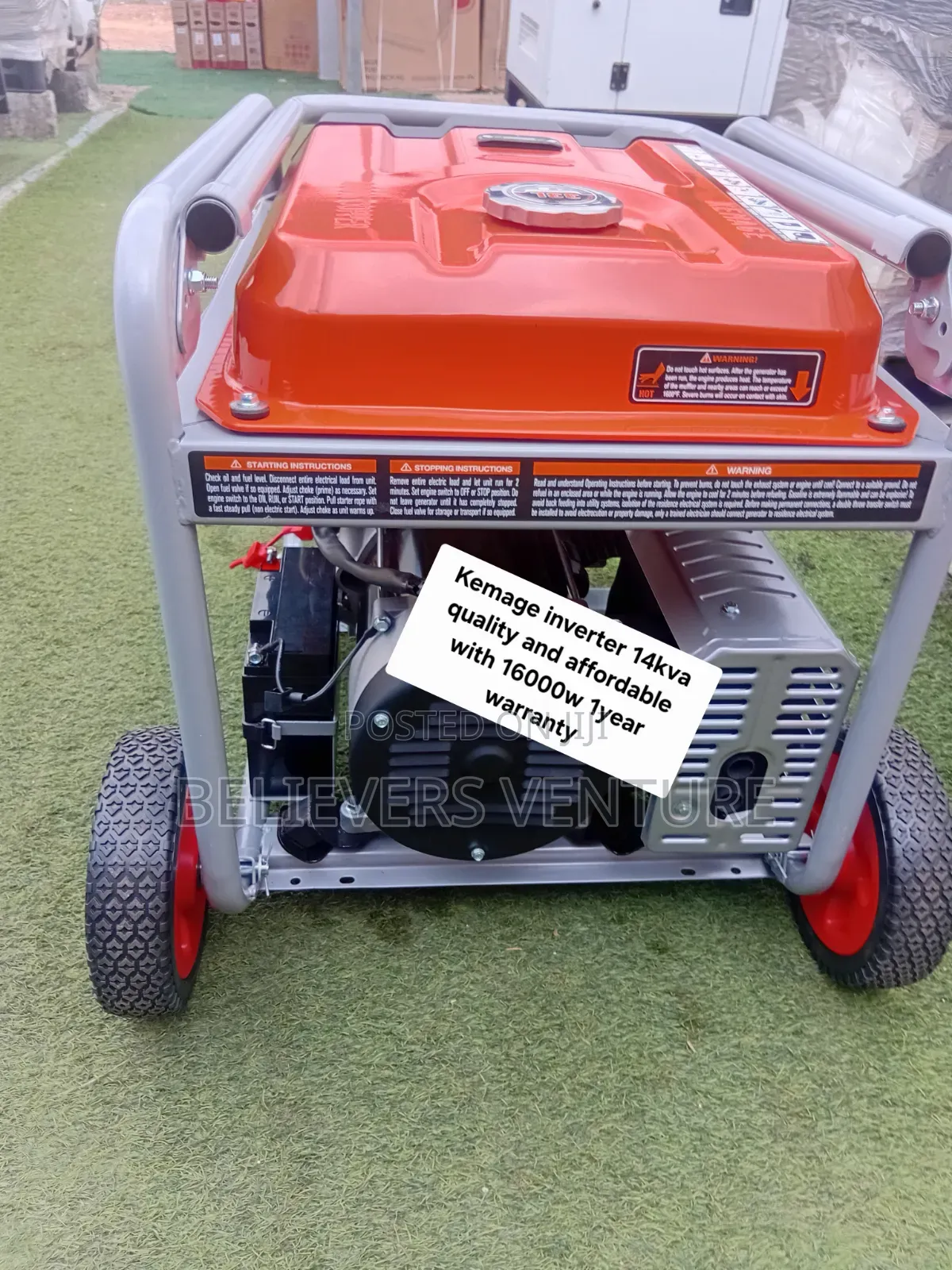 Kemage 14KVA Generator – Powerful Petrol Generator for Home and Work