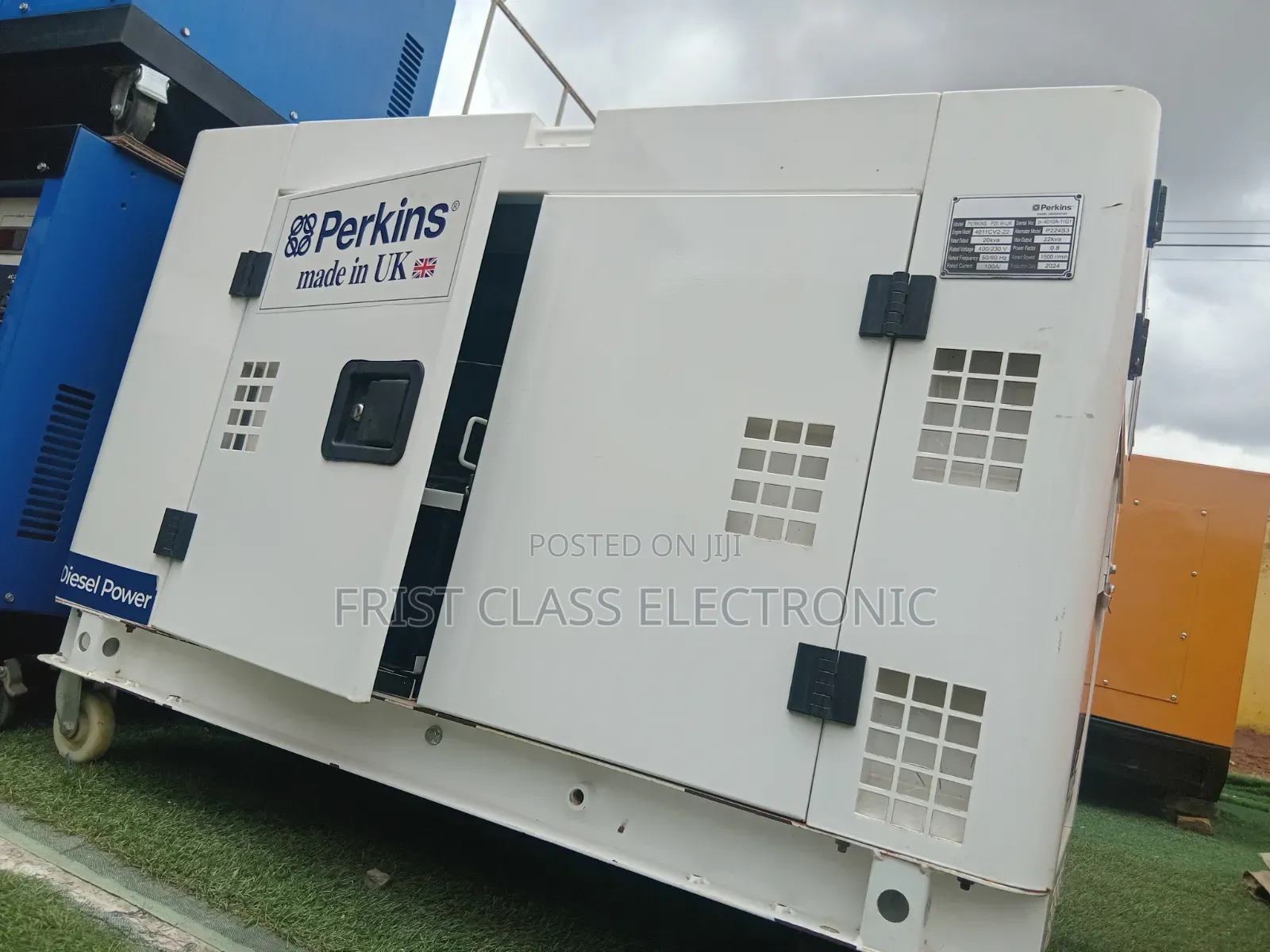 Massive Performance Perkins 20kVA Diesel Genset – Premium Quality