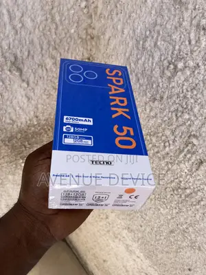 New Tecno Spark 50 128 GB Black