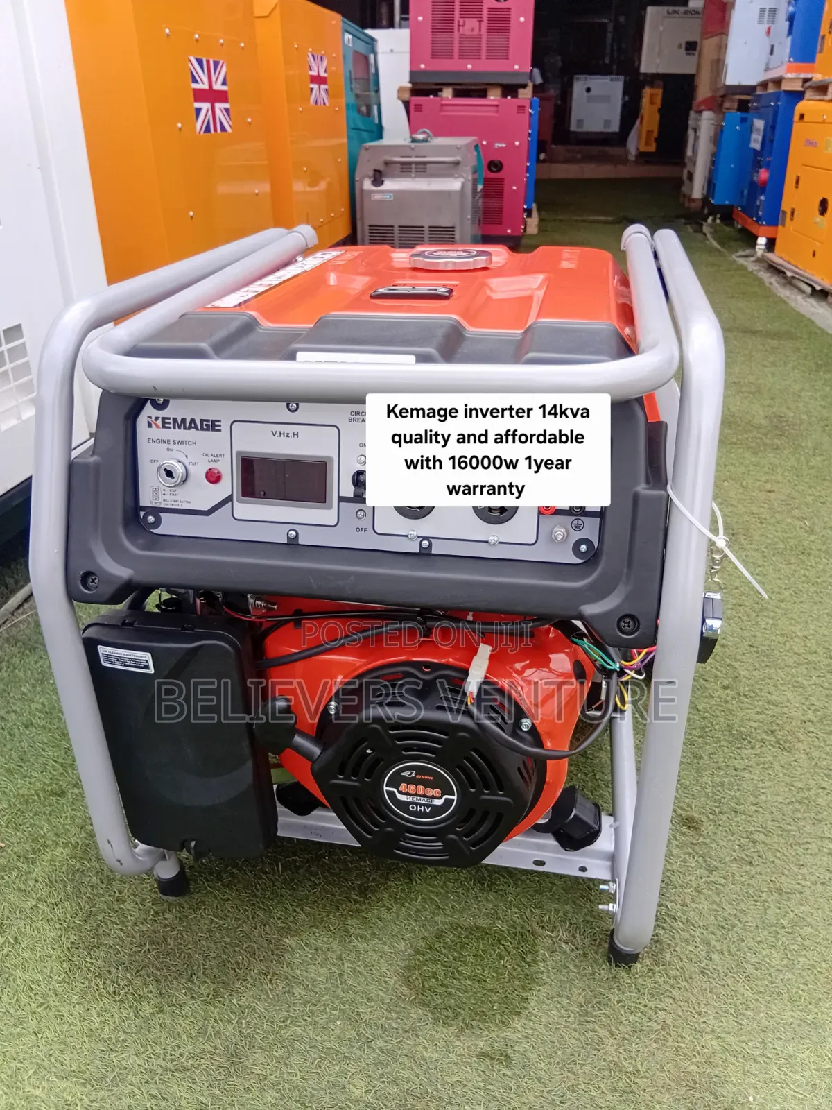 Kemage 14KVA Petrol Power Generator – Strong Performance You Can Trust