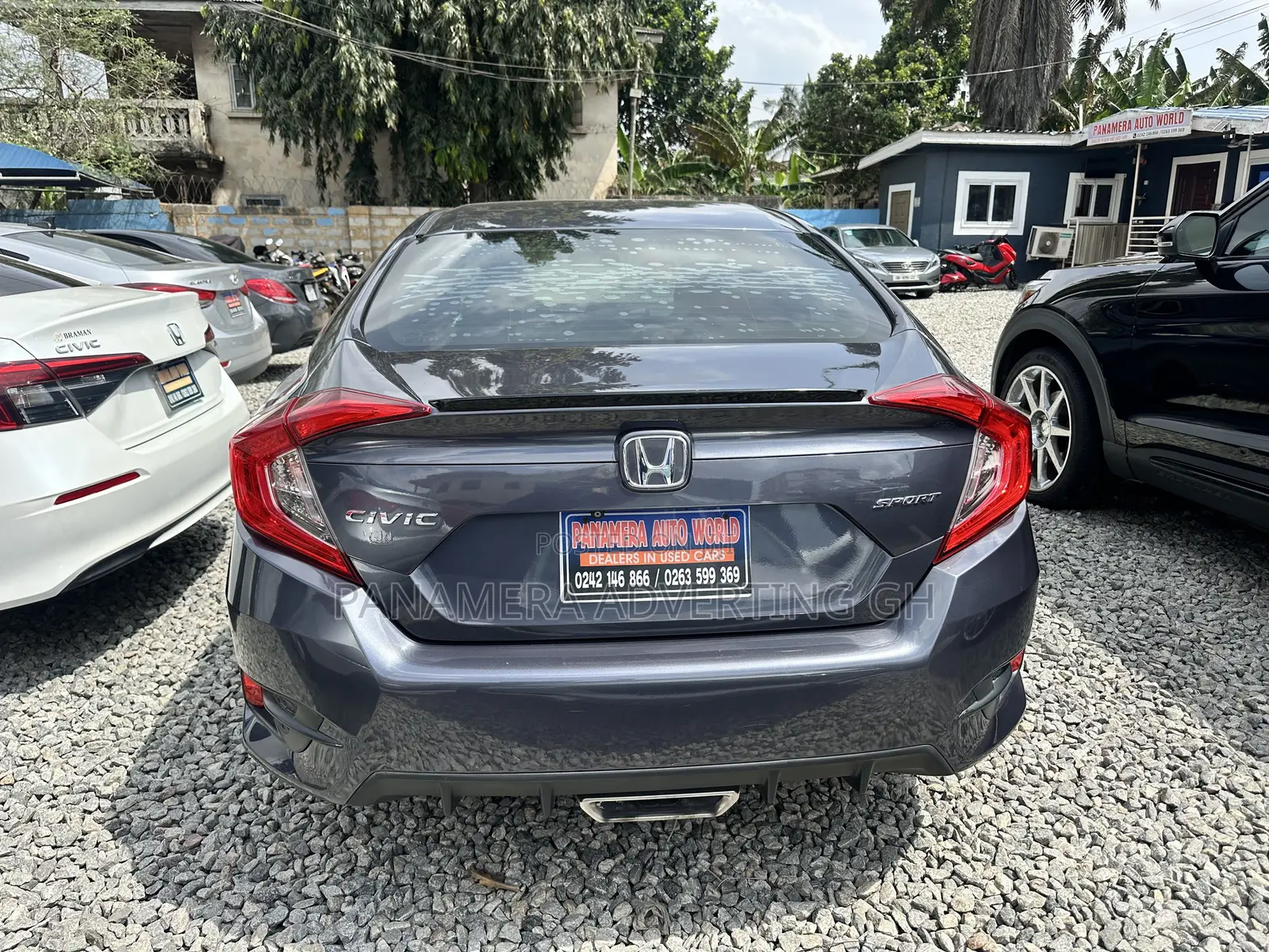 Honda Civic EX-L Sedan 2019 Gray