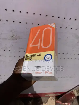 New Tecno Spark 40 Pro+ 256 GB Black