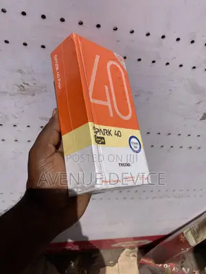 New Tecno Spark 40 Pro+ 256 GB Black