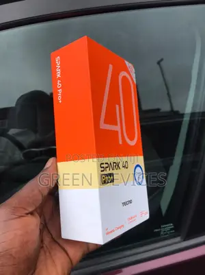 New Tecno Spark 40 Pro+ 256 GB Black