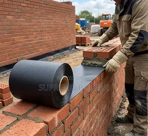 DPC Damp Proof Membrane Roll 300mm X 30m – 500 Micron Black Waterproof