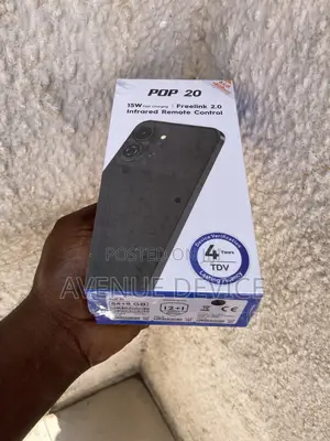 New Tecno Pop 20 64 GB Black