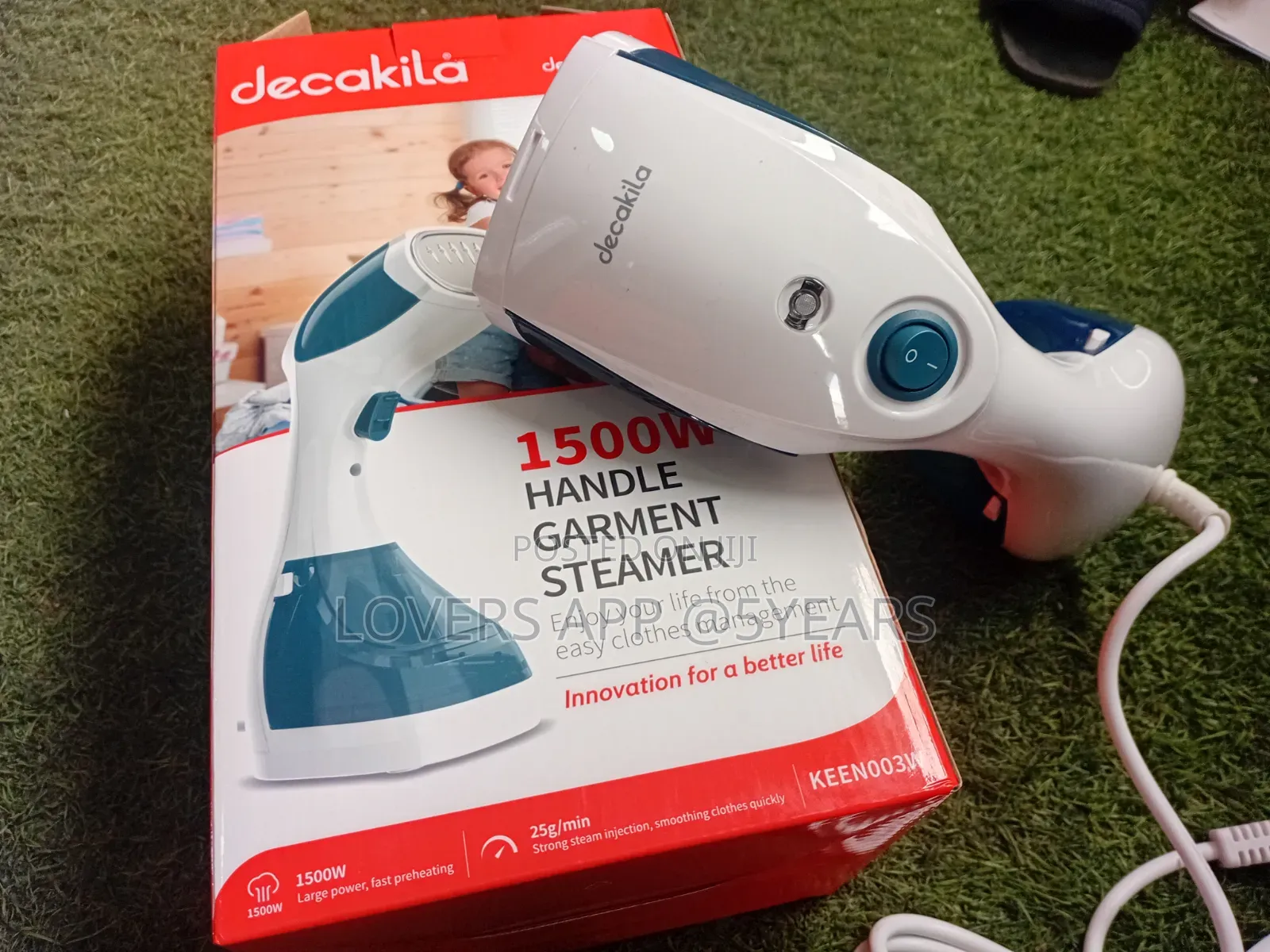 Easy-to-Use Decakila Garment Steamer – Simple Everyday Clothing Care