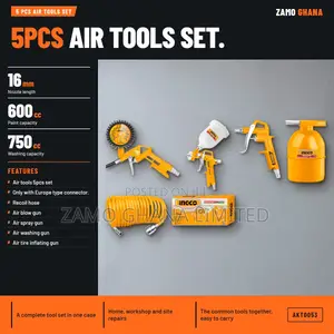 5 PCS Air Tools Set - Akt0053