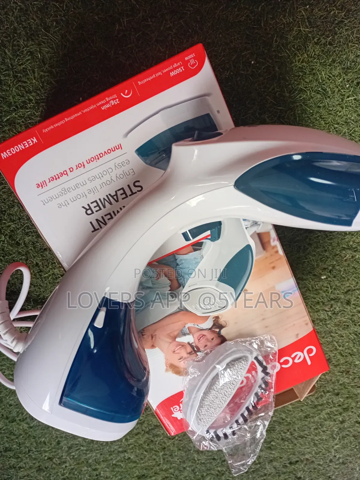 Fast-Heating 1500W Clothes Steamer – Get Ready With Ease