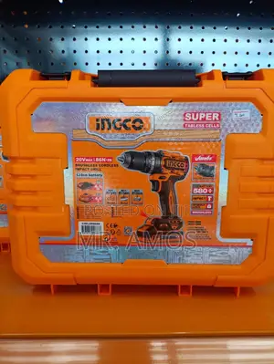 86Nm Cordless Impact Drill With Free Bits Included - CIDLI208686