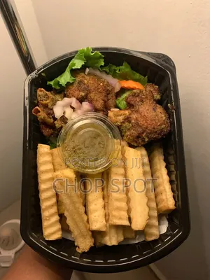 Crispy Loaded Fried Yam PACKAGE