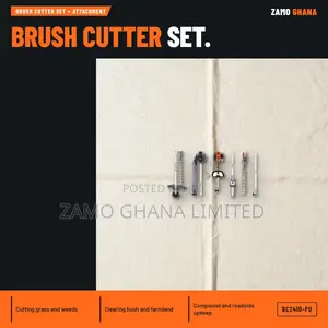 Brush Cutter Set + Attachment - Bc241d-Pu