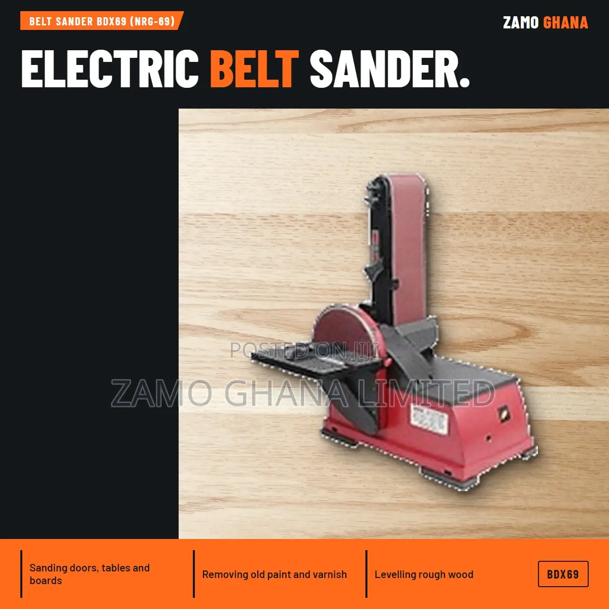 Belt Sander Bdx69 (Nrg-69) - Bdx69