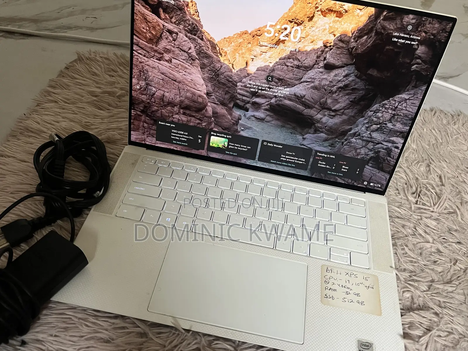 Laptop Dell XPS 13 32GB Intel Core i9 SSHD+SSD 512GB
