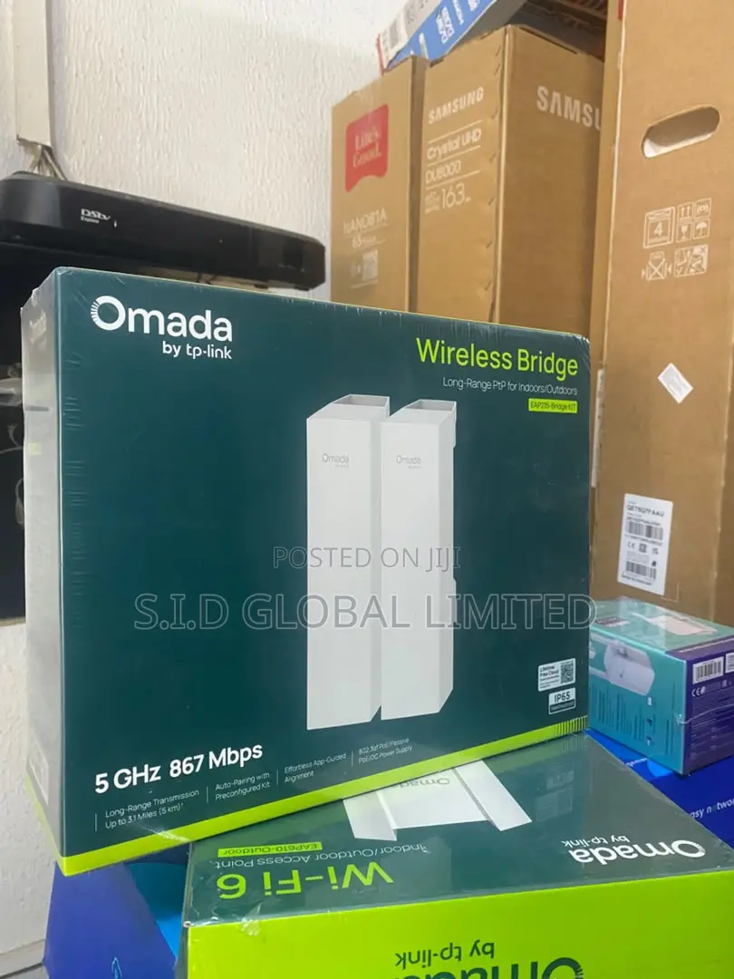Wireless Bridge -Eap215-Connect With Long Range 5ghz867mbps-Original