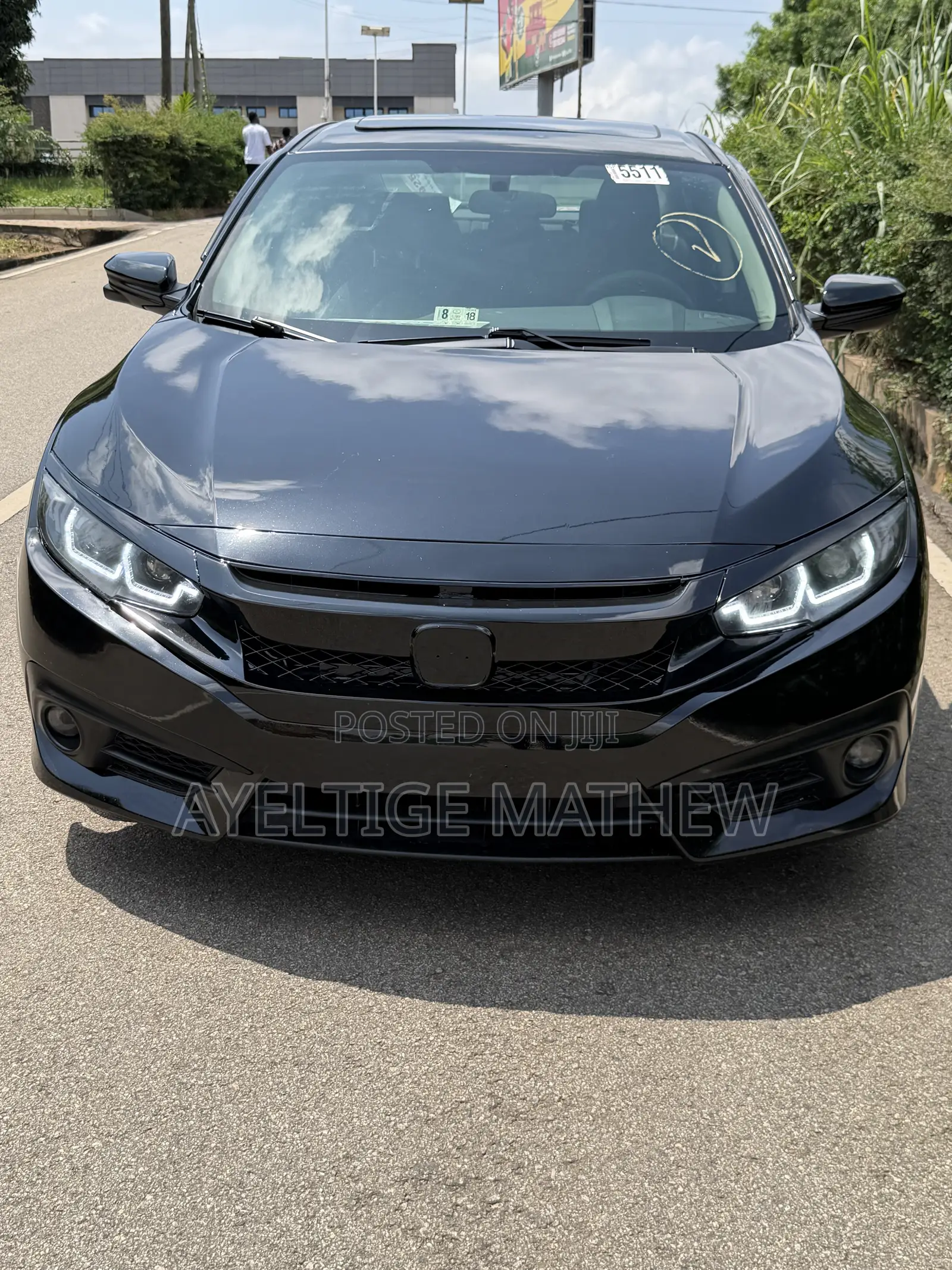 Honda Civic EX 4dr Sedan (1.5L 4cyl) 2016 Black