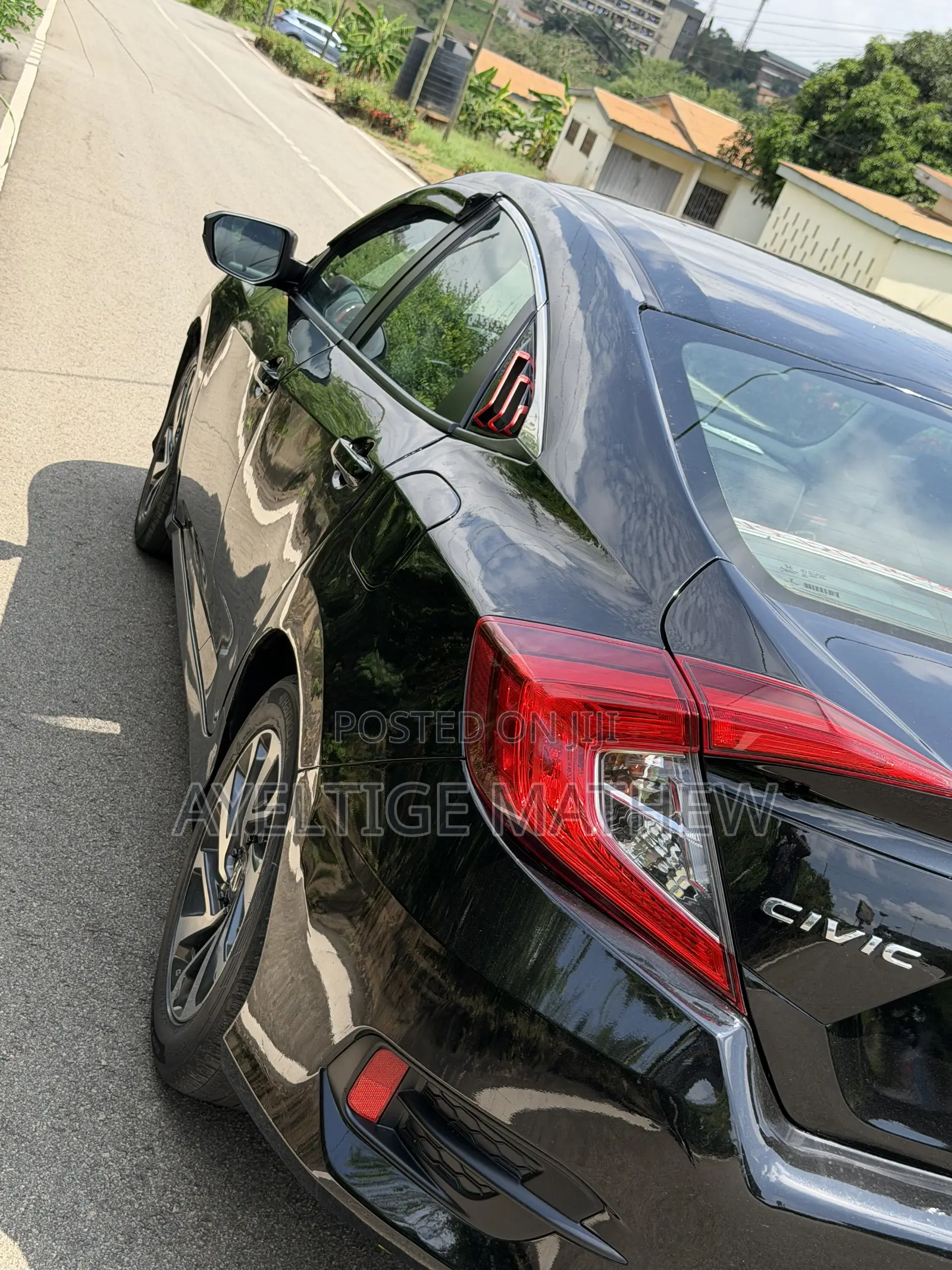 Honda Civic EX 4dr Sedan (1.5L 4cyl) 2016 Black