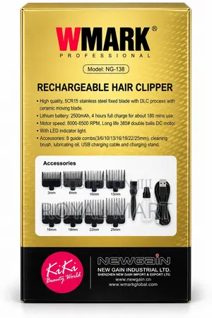 WMARK NG-138 Professional Hair Clipper