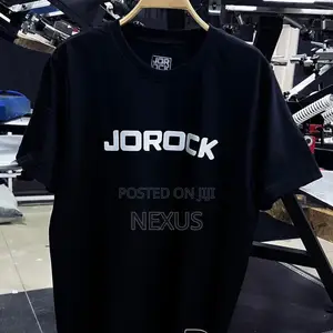 JOROCK Black Graphic T-Shirt — Brand New."