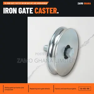 Ca Iron Gate Caster 100 No Bar Art.402 Aru040206zb - Ca-402-100
