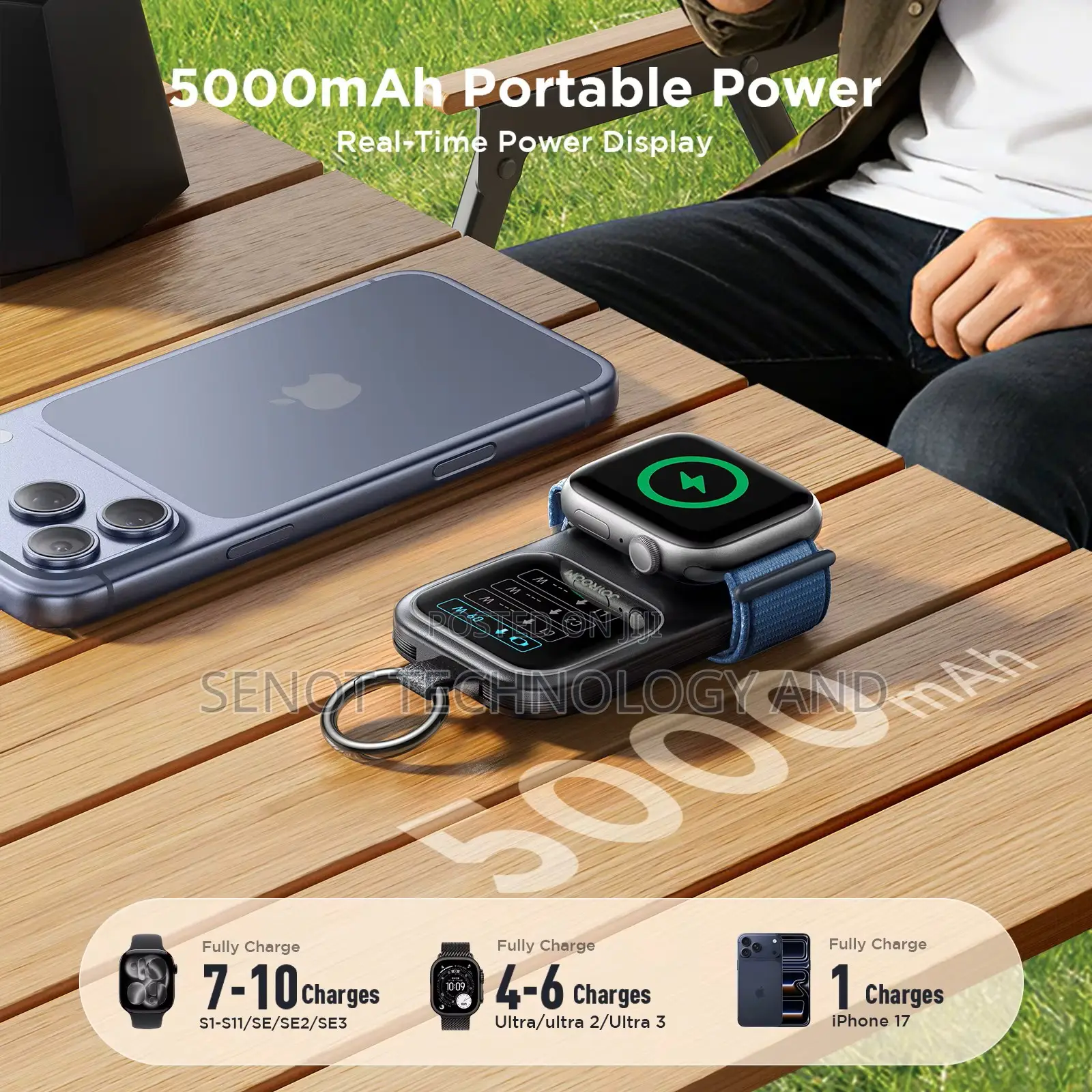 Magnetic Apple Watch Power Bank