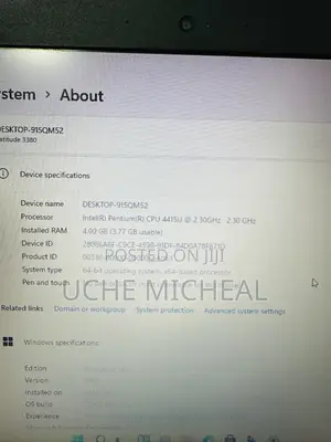 Laptop Dell Latitude 3380 4GB Intel Pentium SSD 128GB