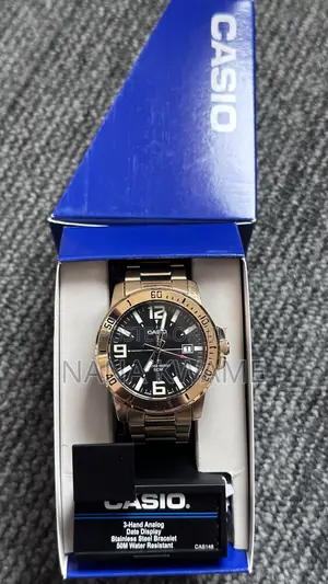 Casio 3-Hand Analog and Date Display Watch