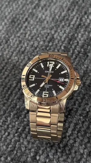 Casio 3-Hand Analog and Date Display Watch