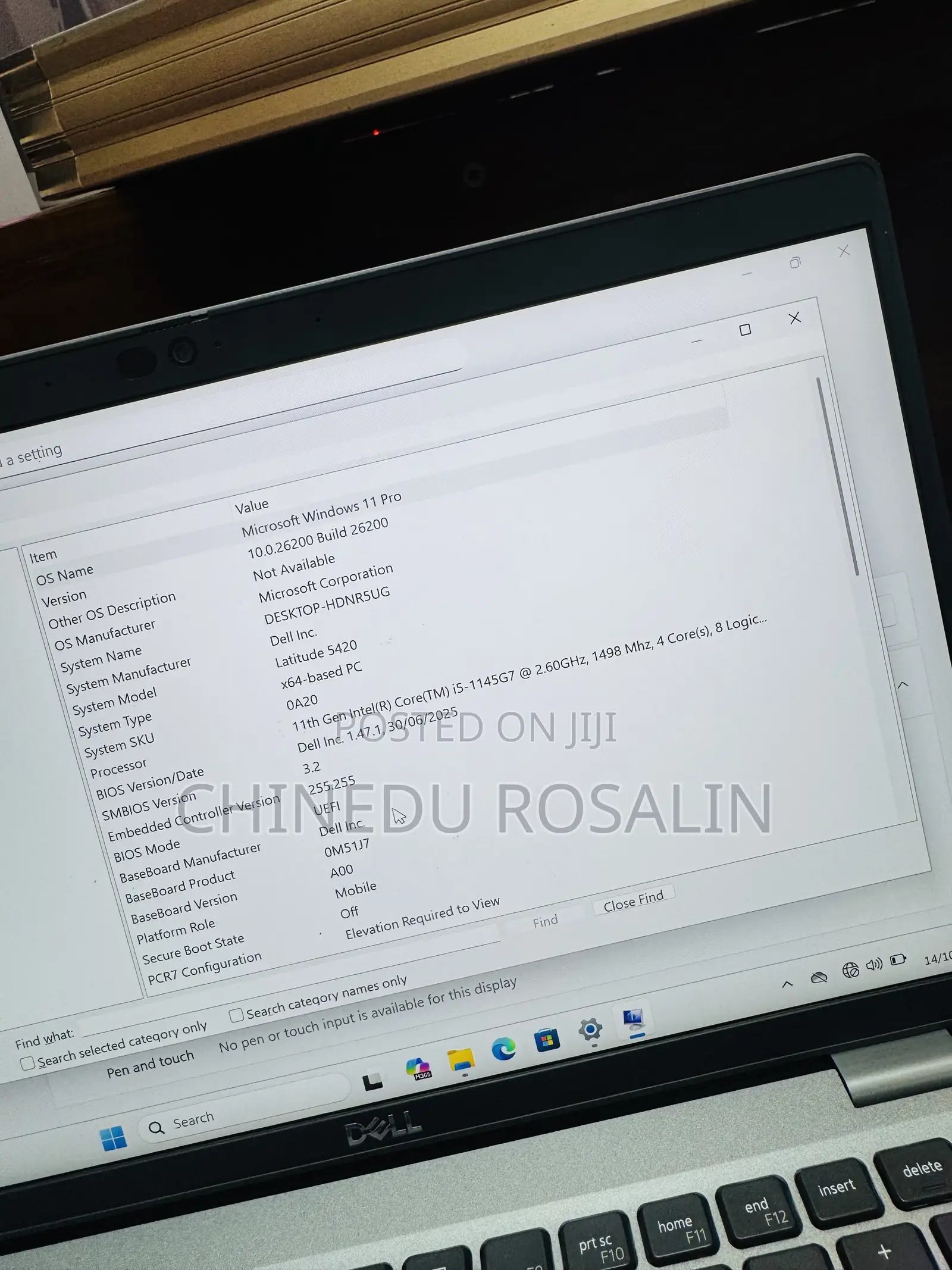 Laptop Dell Latitude 5420 16GB Intel Core i5 SSD 256GB