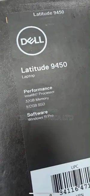 New Laptop Dell Latitude 9450 2-in-1 32GB Intel Core i7 SSD 512GB