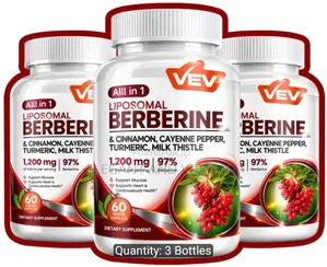 Berbrine Complex With Cinnamon, Cayenne Pepper,Tumeric & Milk Thistle