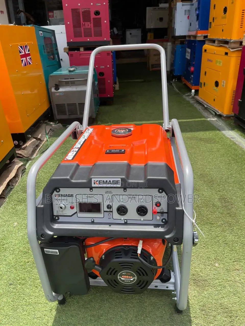 Remote Start Feature 12kva Kemage Generator