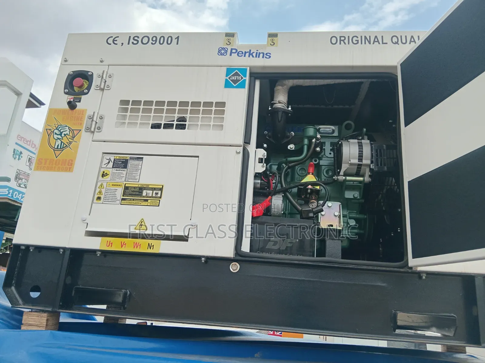 Perkins 22kVA Silent Diesel Generator – Powerful Backup for Homes Joy