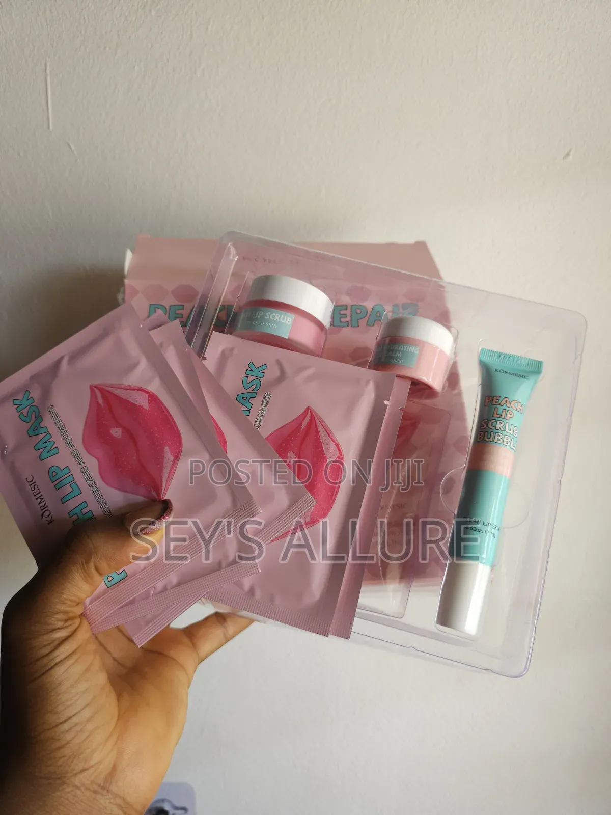 Peach Lip Care Set