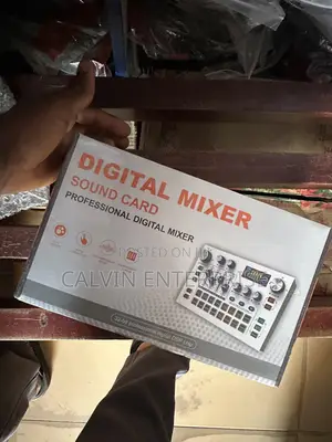 Professional Digital Mixer With Sound