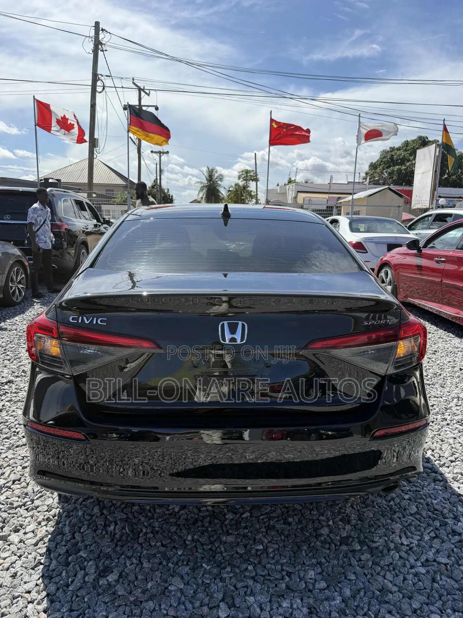 Honda Civic Sport 2022 Black
