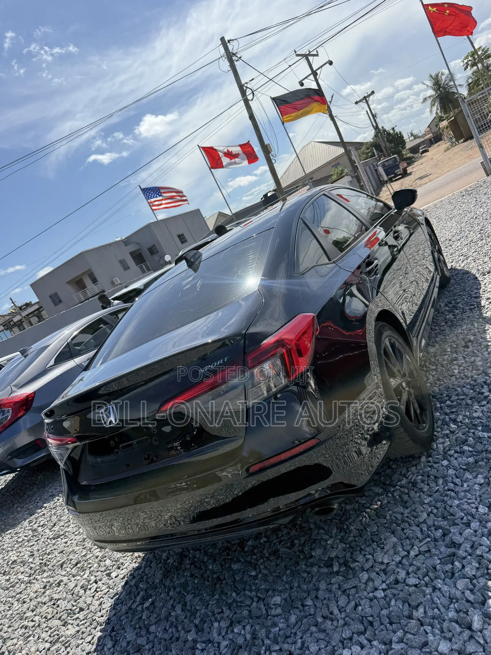 Honda Civic Sport 2022 Black