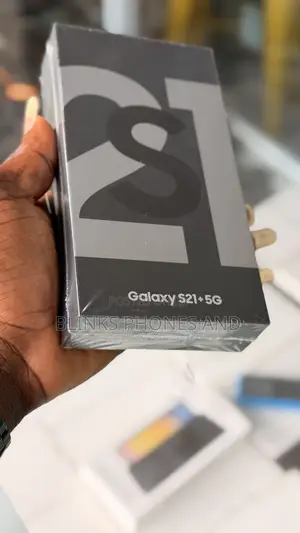 New Samsung Galaxy S21+ 5G 128 GB Black