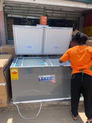 Pearl 350 Litre Super Quality Double Door Chest Freezer