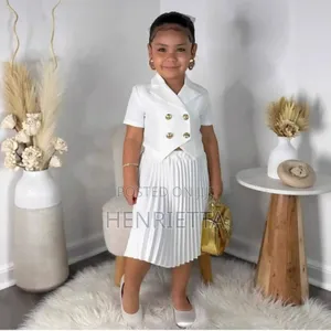 Children's Christmas Dresses (Pleated Set)