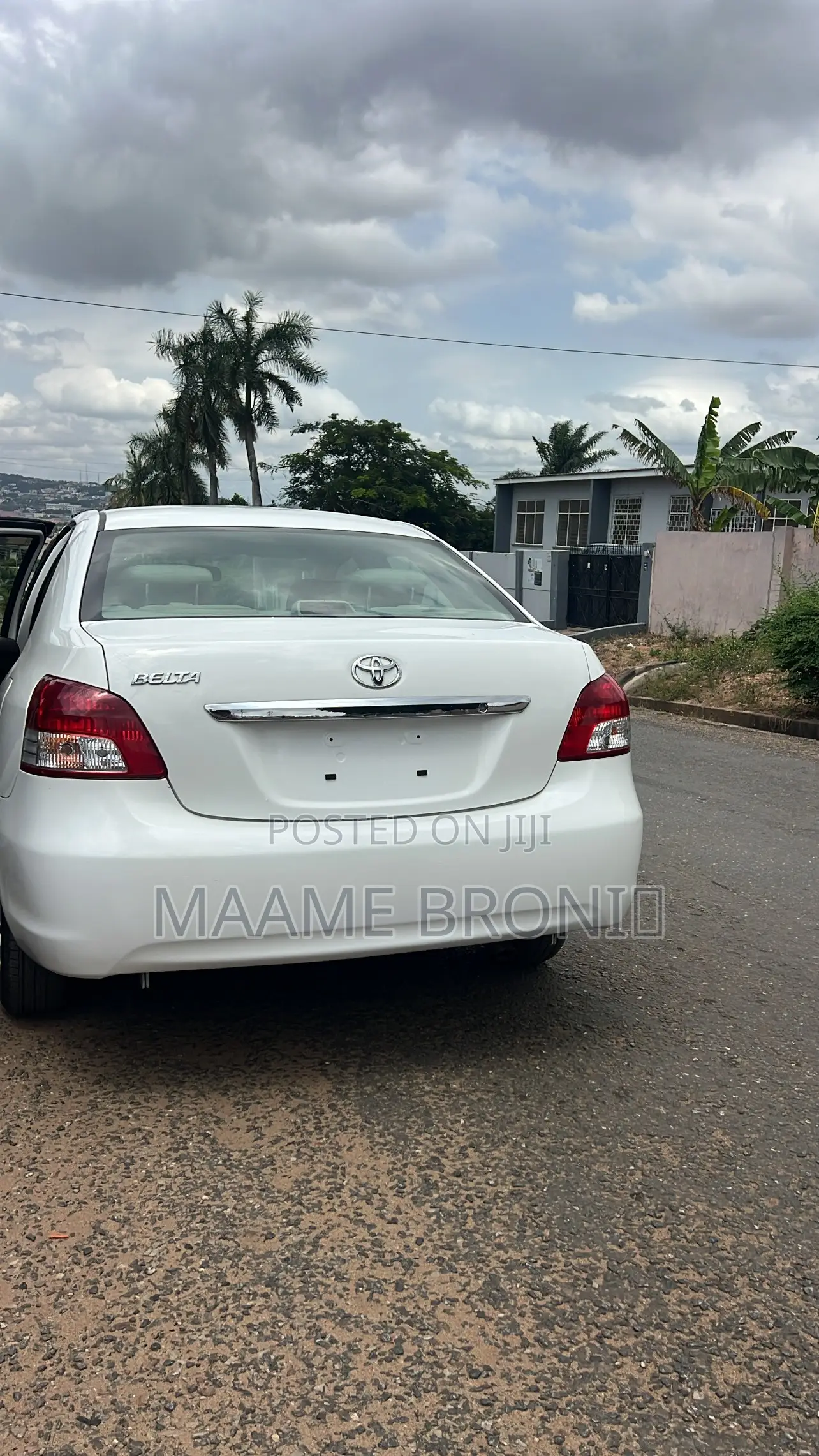 Toyota Belta 2011 White