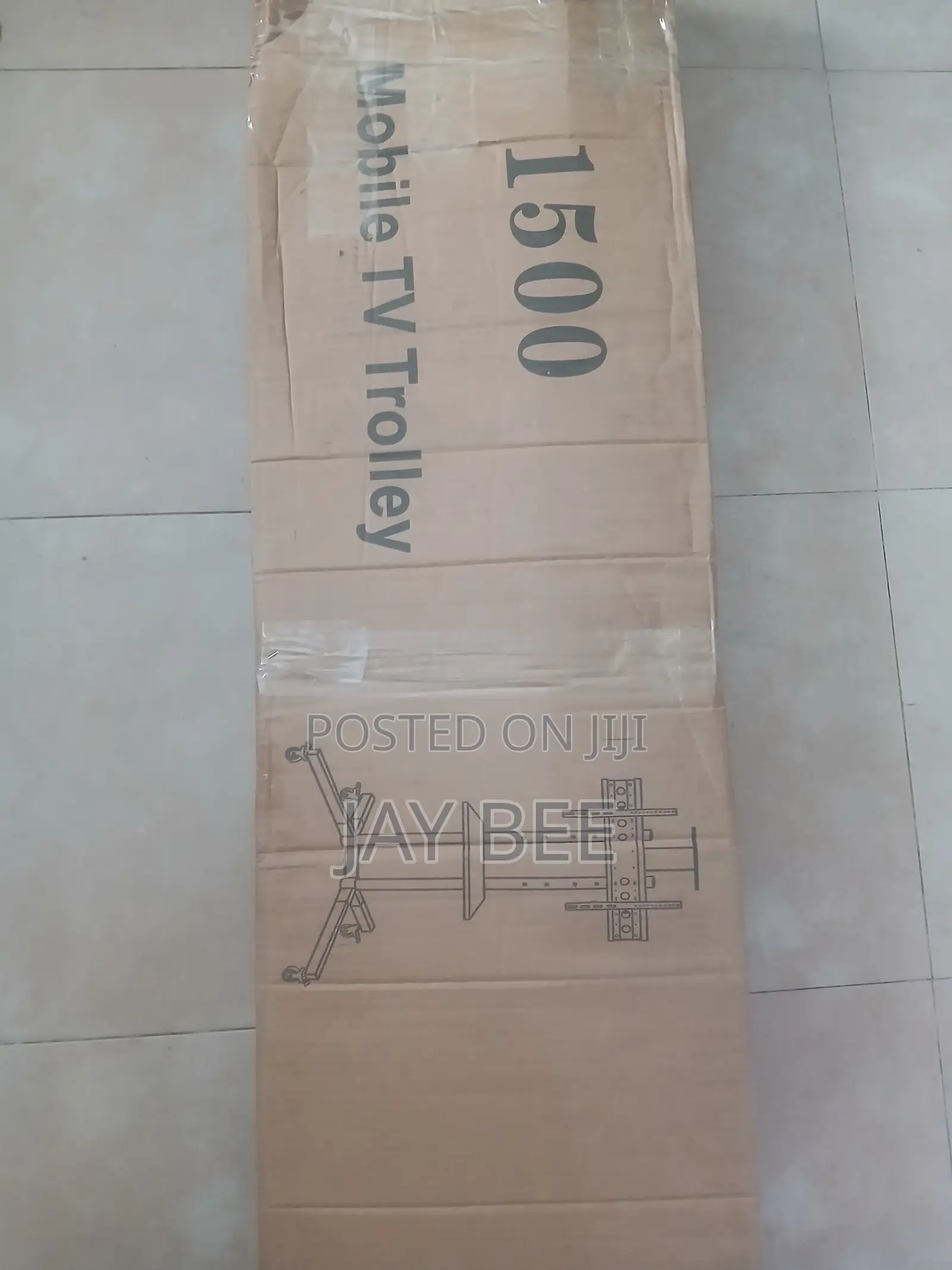 Mobile TV Trolley With DVD Shelf Projector Mount 32”-70”
